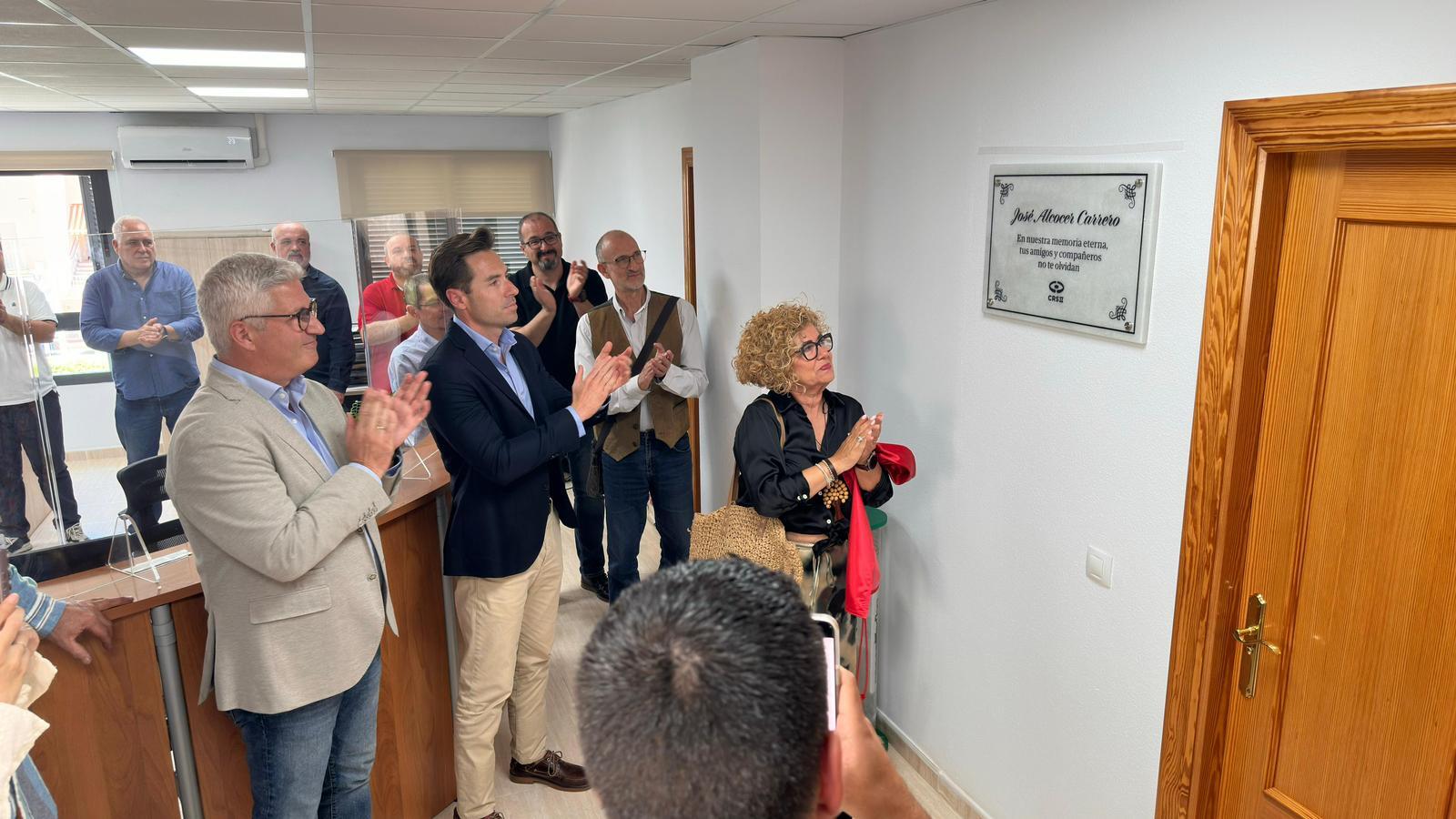 El Consorcio del Sector II instala una placa en recuerdo de José Alcocer Carrero